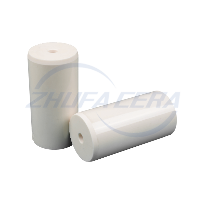 Batang Seramik Alumina Chamfered