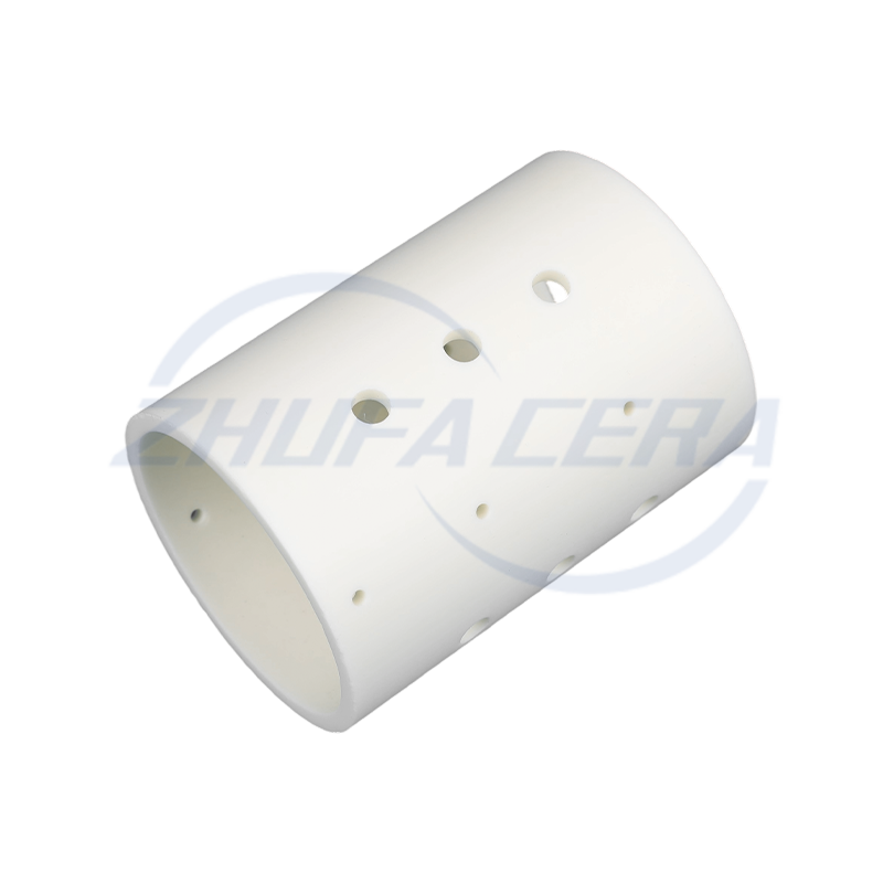 Tiub Seramik Alumina Tiga Lubang