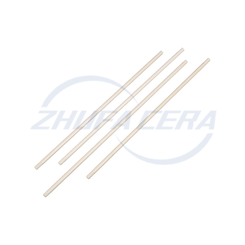 Batang Seramik Alumina Berulir