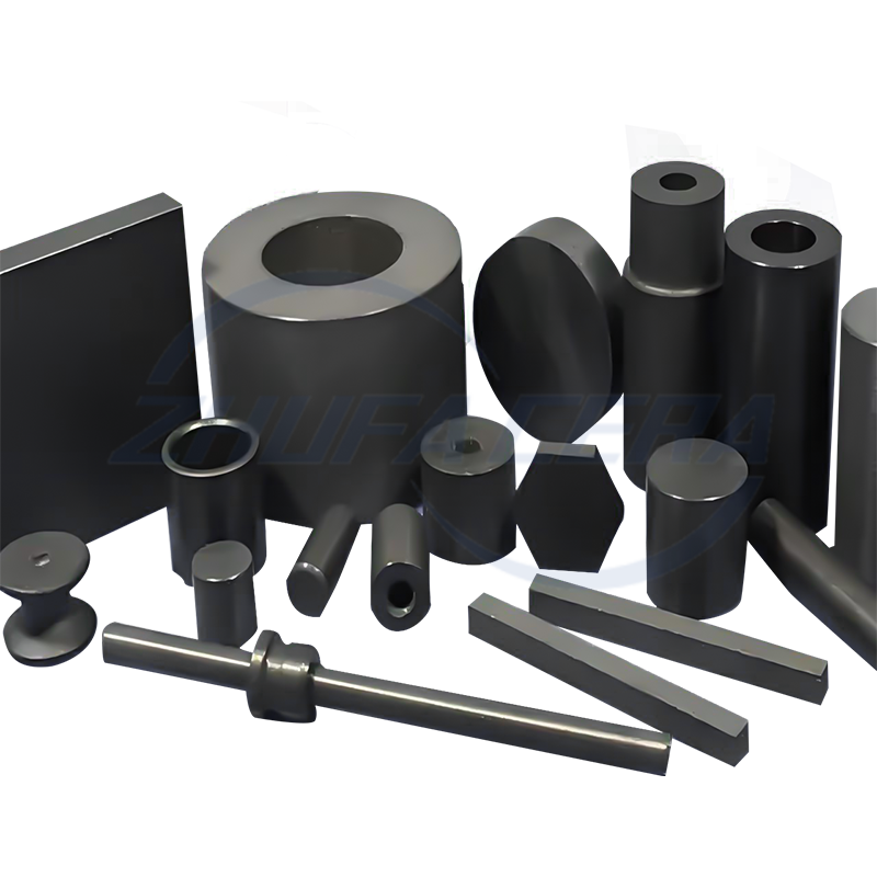 Bahagian seramik berbentuk khas silikon nitrida