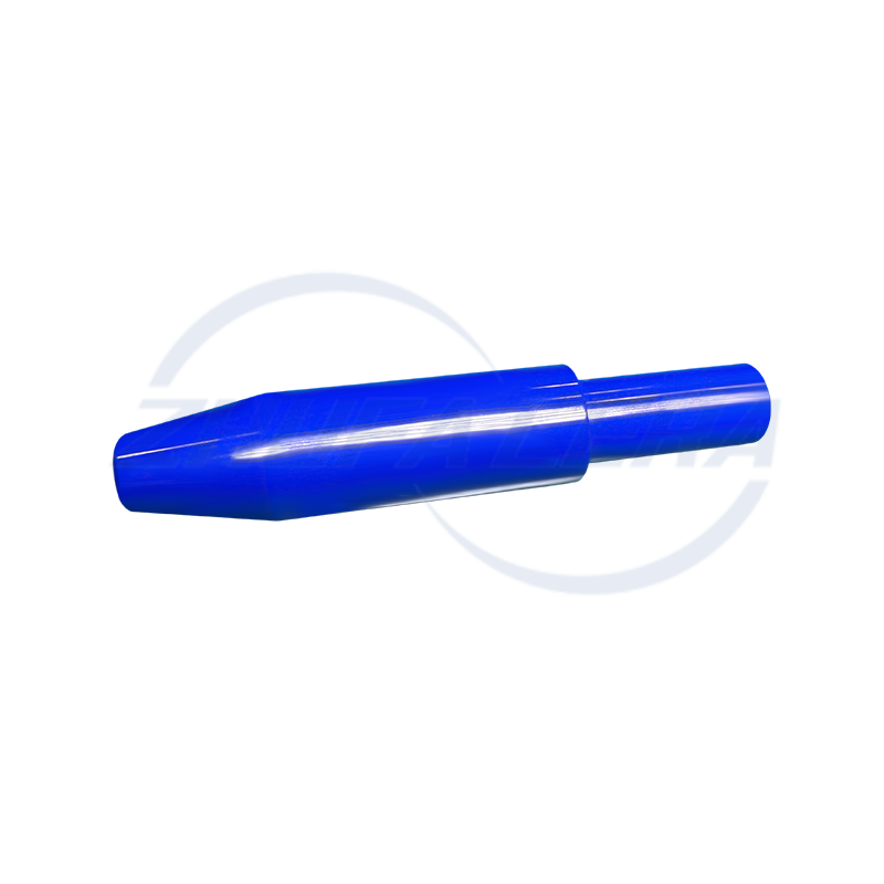 Pin kedudukan seramik zirkonia biru