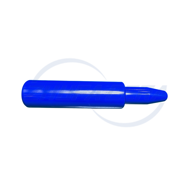 Pin kedudukan seramik zirkonia biru