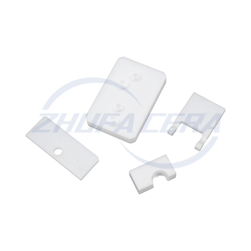 Bahagian kecil seramik zirkonia stabil Yttrium